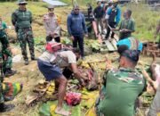 Hadiah Hari Ulang Ke-79 TNI dari Satgas Pamtas Mobile Yonif 509 Kostrad di Sugapa, Intan Jaya