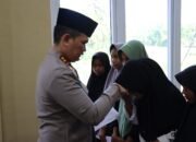 Polres Pidie Jaya Hiasi HUT Humas Polri ke-73 dengan Binrohtal dan Santunan Anak Yatim