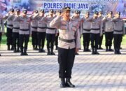 Sinergitas TNI-Polri Jelang Pilkada 2024: Apel Ranmor dan Patroli Skala Besar Jamin Keamanan Pidie Jaya