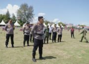 Amankan Apel Siaga Tim Pemenangan,  Kapolres Pidie Minta Pendukung Paslon Jaga Ketertiban