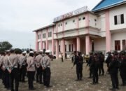 Kerahkan 220 Personelnya, Polres Aceh Tamiang Lakukan Pengamanan Kampanye Akbar