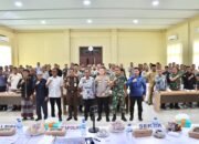 Kapolres Pidie Jaya Bersama Forkopimda Gelar Rakor Strategis Pengamanan Pilkada Serentak 2024