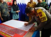 Kapolres Aceh Tamiang Luncurkan Kampung Bebas Narkoba di Karang Baru