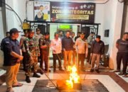 Kapolres Pidie Jaya, Forkopimda, dan KIP Musnahkan Surat Suara Rusak Menjelang Pilkada 2024