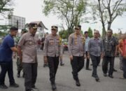 Kapolres Pidie bersama Pamatwil Polda Aceh Pantau langsung Pelaksanaan Pengamanan Pilkada Serentak 2024 di TPS-TPS