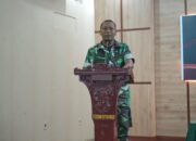 Prajurit TNI Cek Urine Dalam Kegiatan Sosialisasi P4GN di Lhokseumawe.