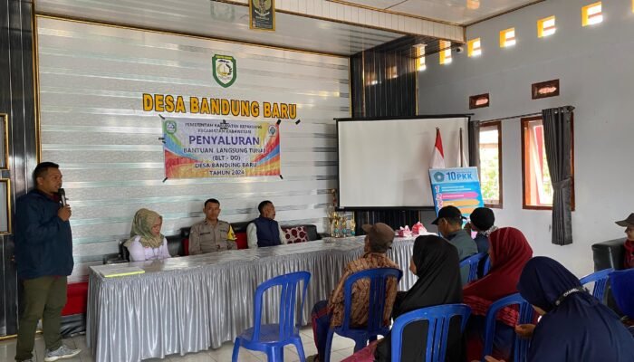Desa Bandung Baru Kabupaten Kepahiang Lakukan Program (BLT) DD Tahap Akhir tahun 2024