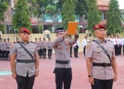 Kapolres Aceh Tamiang Pimpin Sertijab Kasat Resnarkoba