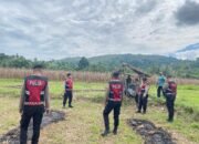 Sat Samapta Polres Pidie Jaya Dukung Ketahanan Pangan dengan Peninjauan Lahan Pertanian Jagung