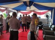 Kapolres Aceh Tamiang Pastikan Pos Pelayanan Nataru 2024 Siap Melayani Masyarakat