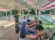 TNI Bakti Sosial Donor Darah Memperingati 20 Tahun Tsunami Aceh.