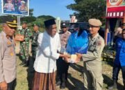 Wakil Bupati Terpilih Hasan Basri Disambut Wakapolres Pidie Jaya, Tinjau Pos Ops Lilin Seulawah
