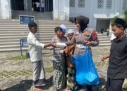 Polwan Polres Pidie Jaya Tebar Kebaikan di Kegiatan Jum’at Berkah