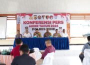 Polres Pidie Gelar Konferensi Pers Akhir Tahun 2024.