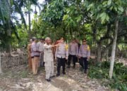 Kapolres Pidie Jaya Tinjau Kesiapan Lahan Jagung di Gampong Meunasah Lhok