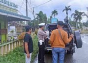 Satlantas Polres Aceh Tamiang Giat Ops Rutin Cegah Guantibmas di Jalan Raya