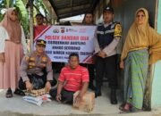Polsek Bandar Dua Peduli: Bantuan Sembako untuk Masyarakat Kurang Mampu