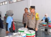 Kapolres Aceh Tamiang Tinjau Dapur Umum MBG di Kejuruan Muda