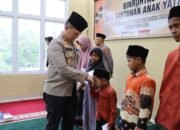 Polres Pidie Jaya Tebar Kepedulian: Binrohtal, Santunan Yatim, dan Tausiyah untuk Tahanan