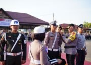 Polres Pidie Gelar Apel Pasukan Operasi Keselamatan Seulawah 2025