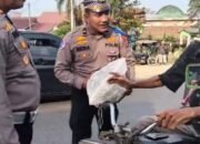 Berbasis Humanis, Kasatlantas Polres Aceh Tamiang Pimpin Ops KS 2025