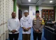 Kapolres Pidie Jaya Melayat ke Rumah Duka Abu Usman Kuta Krueng di Ponpes Darul Munawwarah