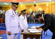 Bupati – wakil bupati Aceh Tamiang periode 2025-2030 telah di lantik