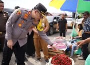 Kapolres Pidie bersama unsur frokopimdam Pidie tinjau pasar dan ketersediaan sembako jelang ramadhan