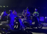 Jaga Ketertiban Ramadhan, Sat Lantas Polres Pidie Jaya Tindak Balap Liar dan Knalpot Brong