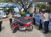 Jaga Ketertiban Ramadan, Polres Pidie Jaya Bubarkan Balap Liar dan Tilang 10 Motor Knalpot Brong