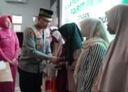 Kapolres Pidie Berbagi Kebahagiaan Ramadhan Bersama Anak Yatim Piatu