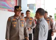 Kapolres Aceh Tamiang Tinjau Keamanan Lapas Kelas II B Kuala Simpang