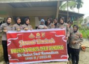 Bakti Sosial ” Ramadhan Berkah ” Polwan Polres Aceh Tamiang