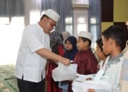 Peringati Nuzulul Qur’an, Polres Aceh Tamiang Gelar Buka Puasa Bersama Anak Yatim dan Dhuafa