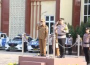 Pastikan Keamanan Idul Fitri, Polres Pidie Jaya Gelar Apel Pasukan Operasi Ketupat