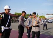Kapolres Pidie Pimpin Apel Gelar Pasukan Operasi Ketupat Seulawah 2025