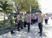 Kapolres Pidie Dampingi Kapolda Aceh Tinjau Posyan di Terminal Type B Sigli