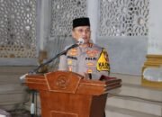 Kapolres Pidie Jaya Pimpin Apel dan Pengamanan Pawai Takbir Keliling Sambut Idul Fitri 1446 H