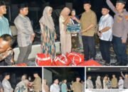 Kunjungan Korban musibah kebakaran bupati Armia serah kan bantuan dan tali asih