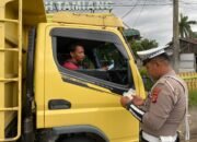 Satlantas Polres Aceh Tamiang Lanjutkan Ops Rutin Berbeda Lokasi
