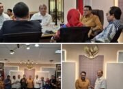 Temui menekraf rieky Harsya, bupati Armia paparkan potensi ekonomi kreatif Aceh Tamiang
