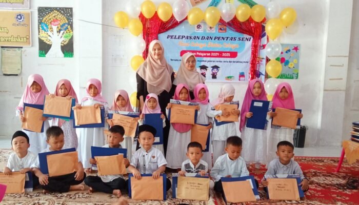 PAUD Cahaya Diatas Cahaya Gelar Pelepasan dan Pentas Seni Meriah Tahun Ajaran 2024/2025