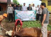Polres Aceh Tamiang Laksanakan Pemotongan Hewan Qurban di Sejumlah Desa