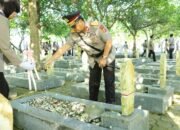 Polres Aceh Tamiang Gelar Upacara Ziarah di Taman Makam Pahlawan, Peringati HUT Bhayangkara ke-79