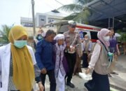 Polres Pidie Jaya Kawal Kepulangan 164 Jamaah Haji dengan Pengamanan Humanis dan Profesional