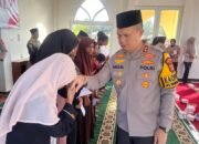 Sinergi Spiritual dan Sosial, Polres Pidie Jaya Gelar Binrohtal dan Santunan Anak Yatim