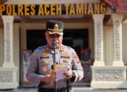 Kapolres Aceh Tamiang Imbau Warga Kibarkan Bendera Merah Putih Sambut HUT ke-80 RI