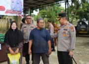 Polres Aceh Tamiang Gelar Gerakan Pangan Murah, Ratusan Warga Padati Polres Aceh Tamiang