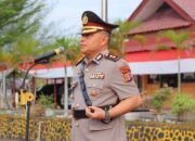 Kapolres  Aceh Tamiang Pimpin Upacara Hari Juang Polri