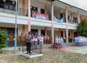 Polres Pidie Jaya Jadi Pembina Upacara di Sekolah, Ajak Siswa Disiplin dan Bijak Bermedia Sosial